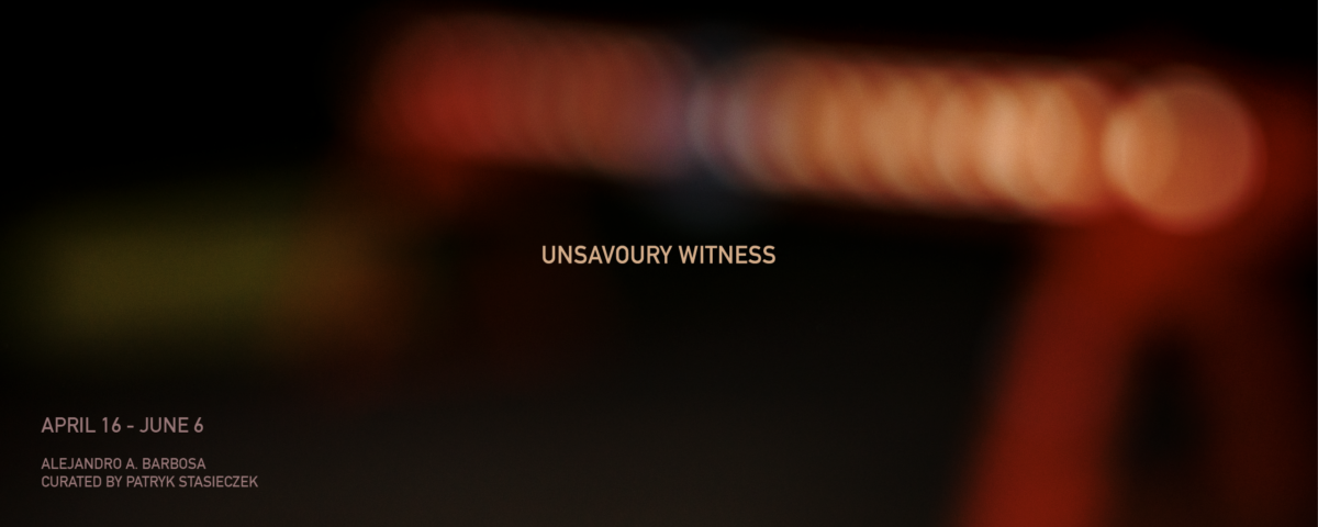 Unsavoury Witness — Alejandro A. Barbosa